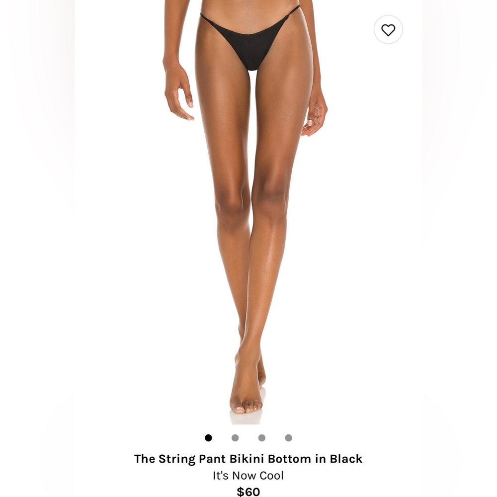 String Pant Bikini Bottom - image 1